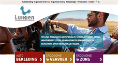 Desktop Screenshot of lukkien-autobekleding.nl